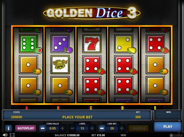 Golden Dice 3 by Casino Codes