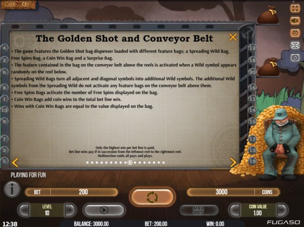 Casino Codes image of Golden Shot
