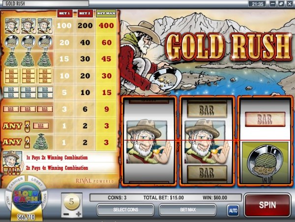 Gold Rush by Casino Codes