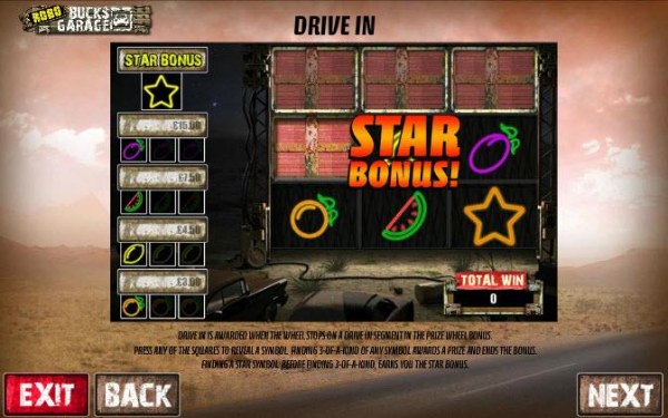Robo Bucks Garage screenshot