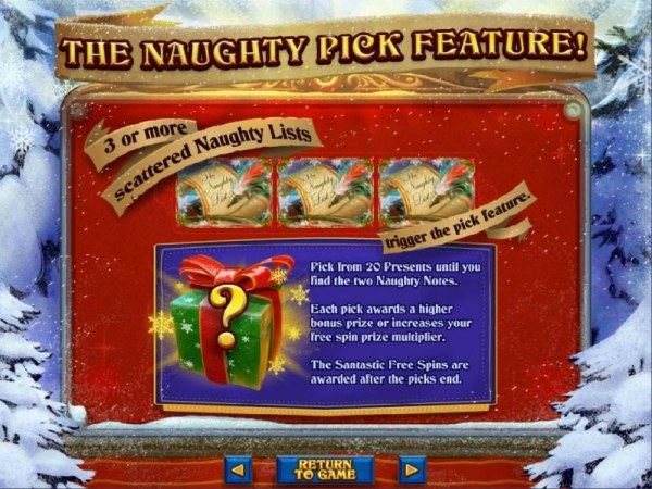 Casino Codes image of The Naughty List