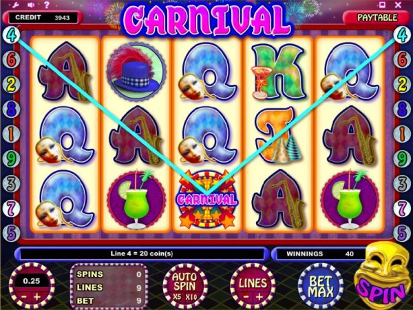 Casino Codes image of Carnival