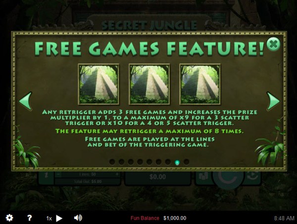 Casino Codes image of Secret Jungle
