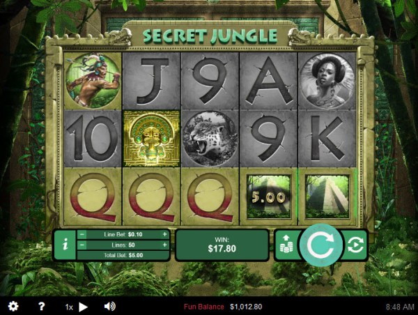 Secret Jungle by Casino Codes