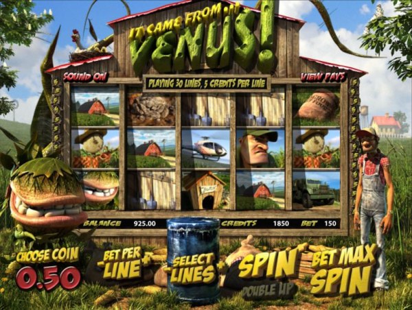main game board featuring five reels and thirty paylines - Casino Codes
