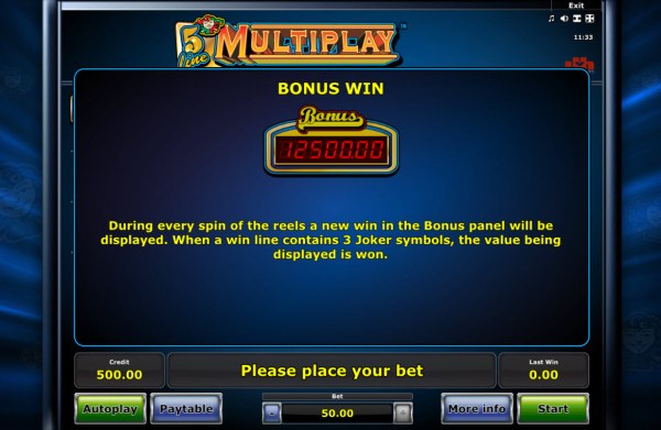 Bonus Win Rules - Casino Codes