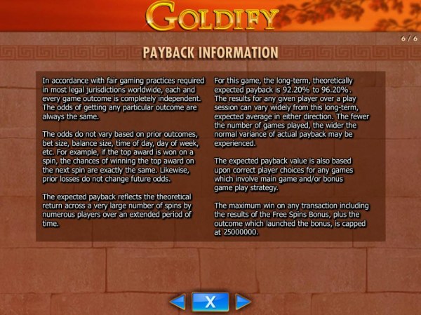 Goldify by Casino Codes