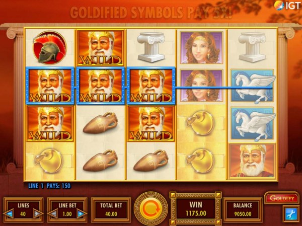 Wild symbols lead to a big win. by Casino Codes