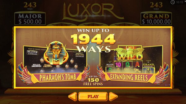 Casino Codes image of Luxor