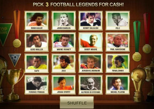 Top Trumps Football Legends by Casino Codes