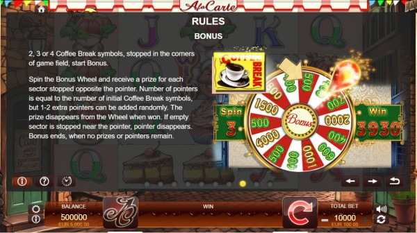 A La Carte by Casino Codes