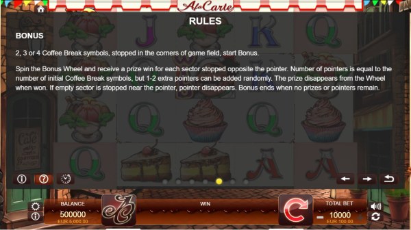 A La Carte by Casino Codes