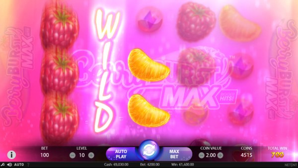 Berry Burst Max by Casino Codes