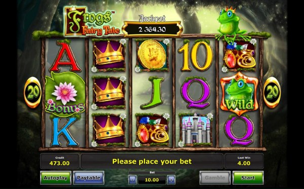 Casino Codes image of Frog's Fairy Tale
