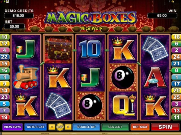 here is an example of a multiline win by Casino Codes