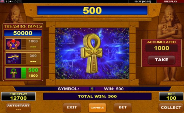 Scarab Treasure by Casino Codes