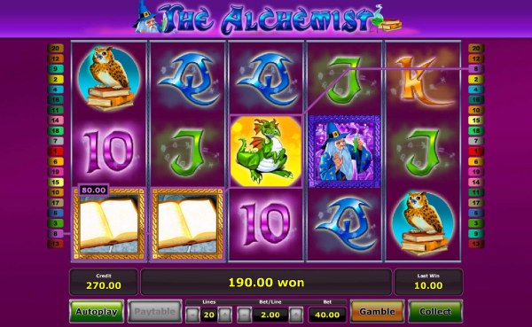 Casino Codes image of The Alchemist