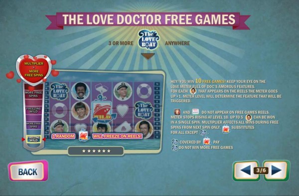 Casino Codes - The Love Doctor Free Games - three or more game logo symbols anywhere