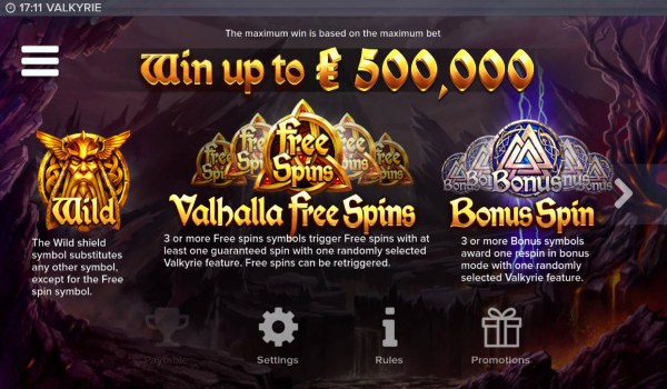 Casino Codes image of Valkyrie