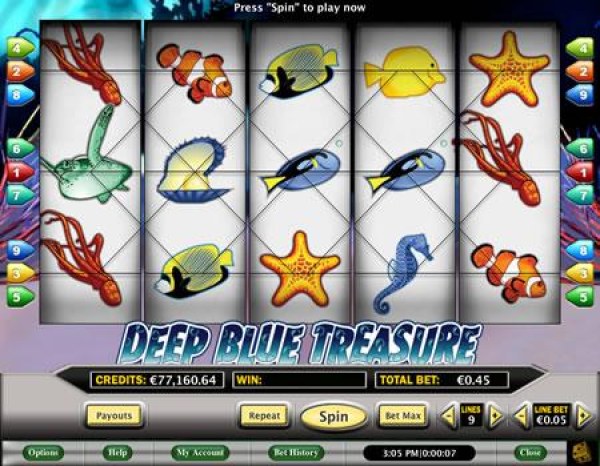 Deep Blue Treasure screenshot
