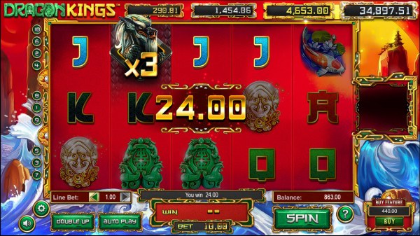 Casino Codes - Wild Multiplier triggers a four of a kind
