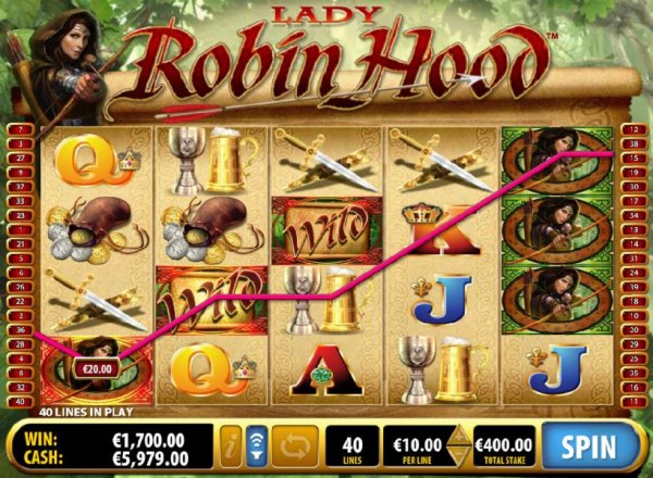 Lady Robin Hood by Casino Codes