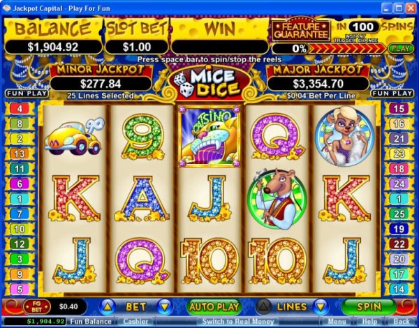 Casino Codes image of Mice Dice