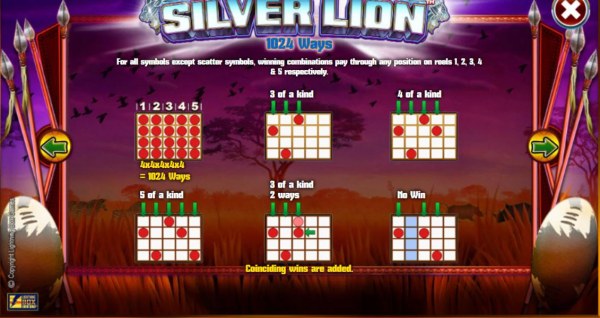 Casino Codes image of Silver Lion