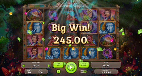 Casino Codes - Mirror wild feature leads to a 245.00 jackpot award