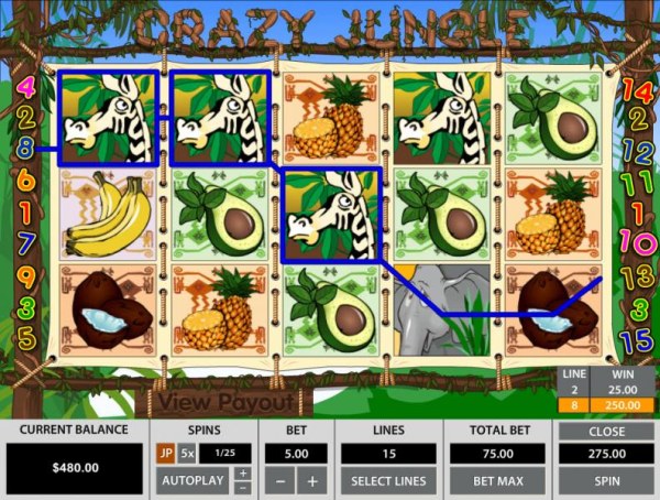 Casino Codes image of Crazy Jungle