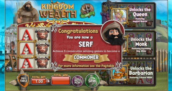 Casino Codes image of Kingdom of Wealth