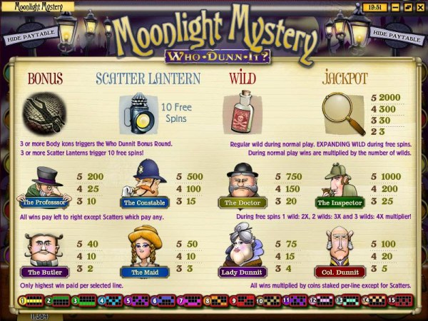 Moonlight Mystery screenshot