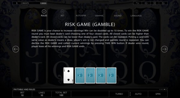 Casino Codes image of Cuckoo