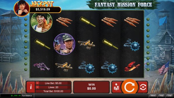 Casino Codes image of Fantasy Mission Force