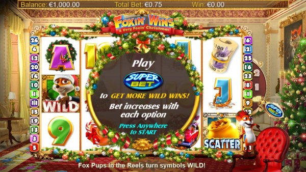 Foxin' Wins Christmas by Casino Codes