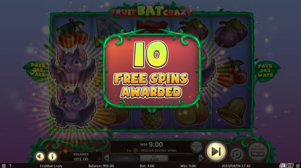 10 Free Spins Awarded - Casino Codes