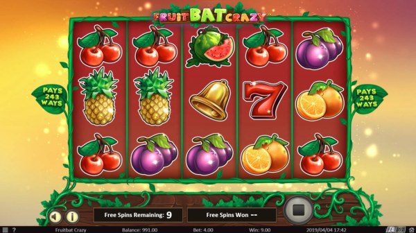 Fruit Bat Crazy by Casino Codes