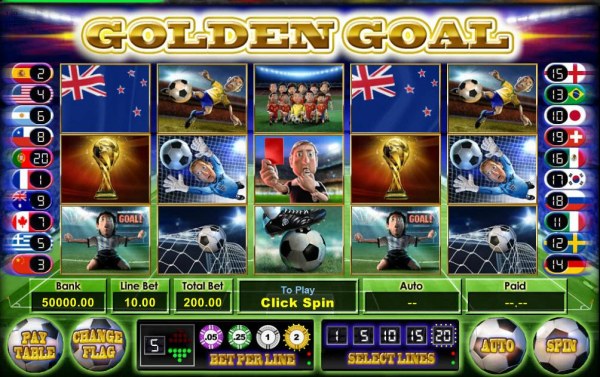 Golden Goal screenshot