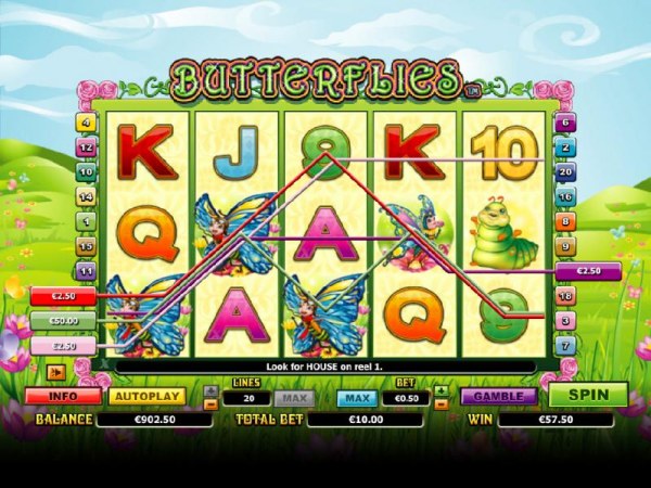 Casino Codes image of Butterflies