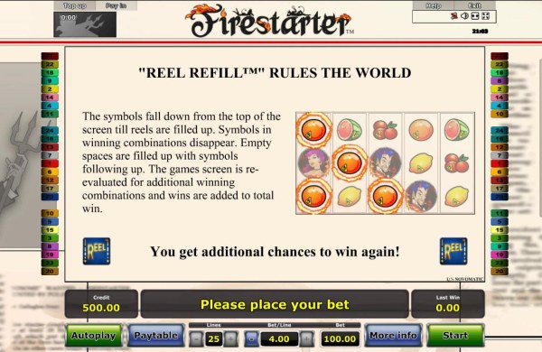 Firestarter screenshot