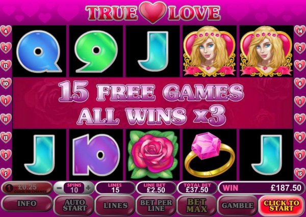 Casino Codes image of True Love