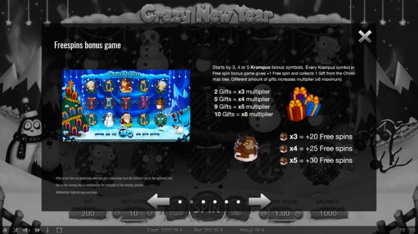 Casino Codes image of Crazy New Year