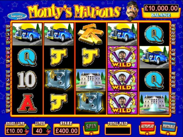 Casino Codes image of Monty's Millions