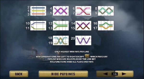 20 paylines by Casino Codes