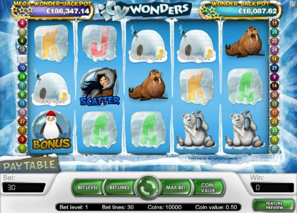 Icy Wonders by Casino Codes