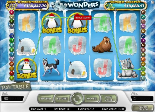 Casino Codes image of Icy Wonders