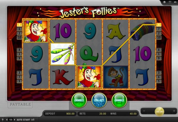 Casino Codes image of Jester's Follies