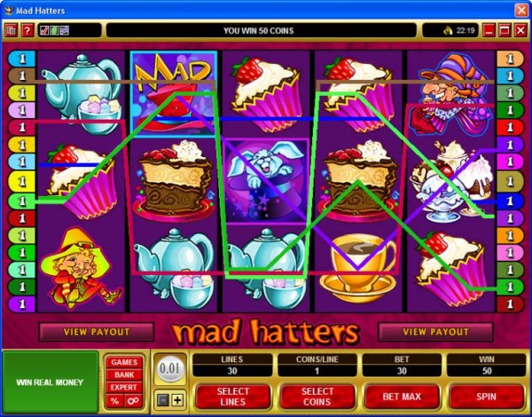 Casino Codes image of Mad Hatters